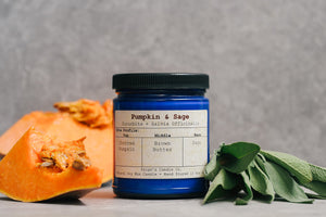 Paige's Candle Co. 9oz Pumpkin & Sage Seasonal Taxonomy Candle