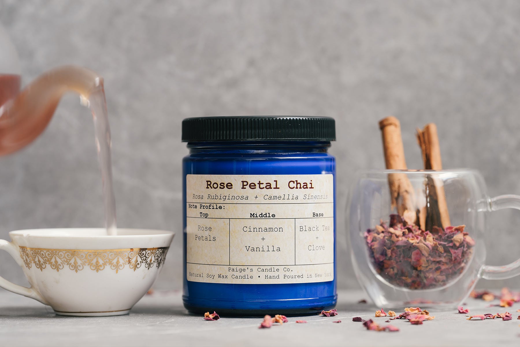 Rose Petal Chai Seasonal Taxonomy Candle