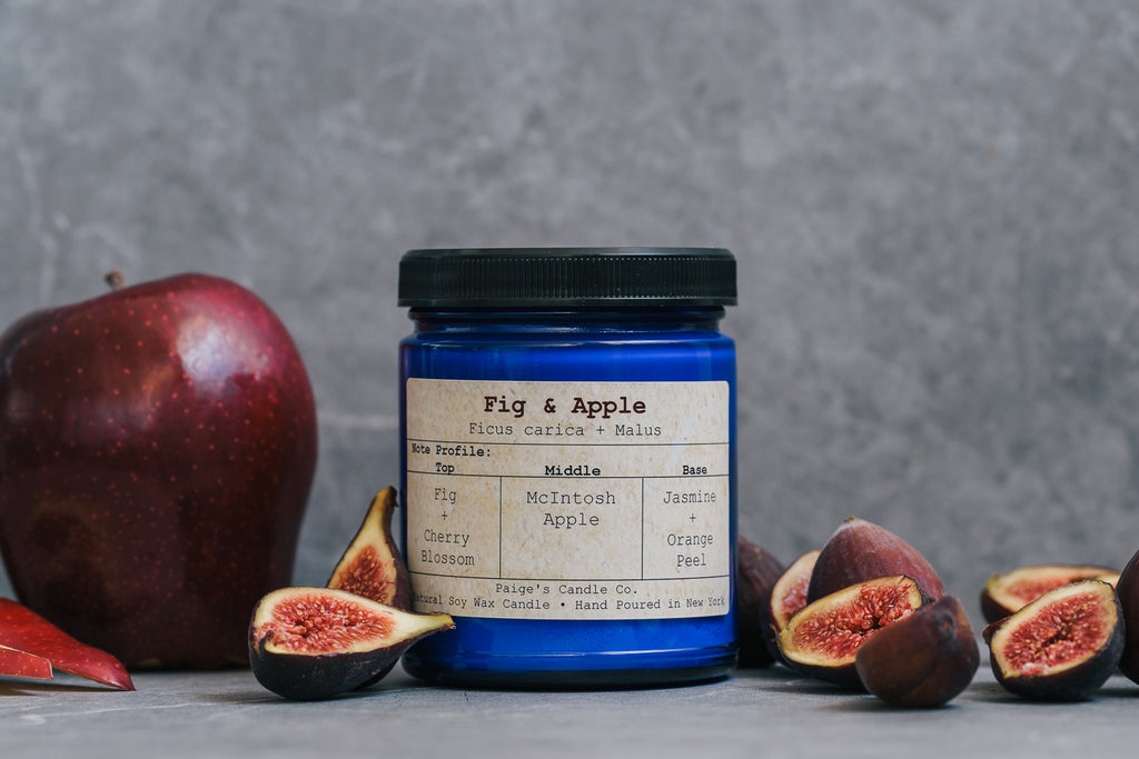 Paige's Candle Co. 9oz Fig & Apple Seasonal Taxonomy Candle