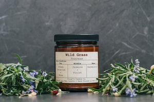 Paige's Candle Co. Wild Grass 9oz Taxonomy Candle