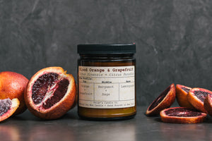 Paige's Candle Co. Blood Orange & Grapefruit 9oz Taxonomy Candle
