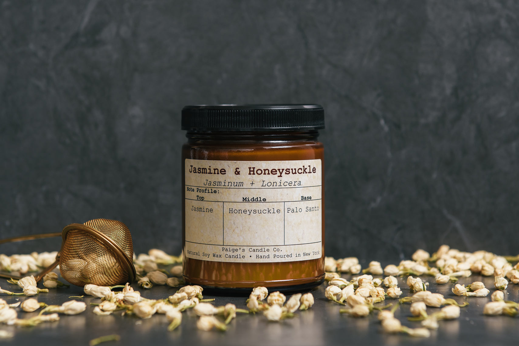 Jasmine & Honeysuckle Taxonomy Candle